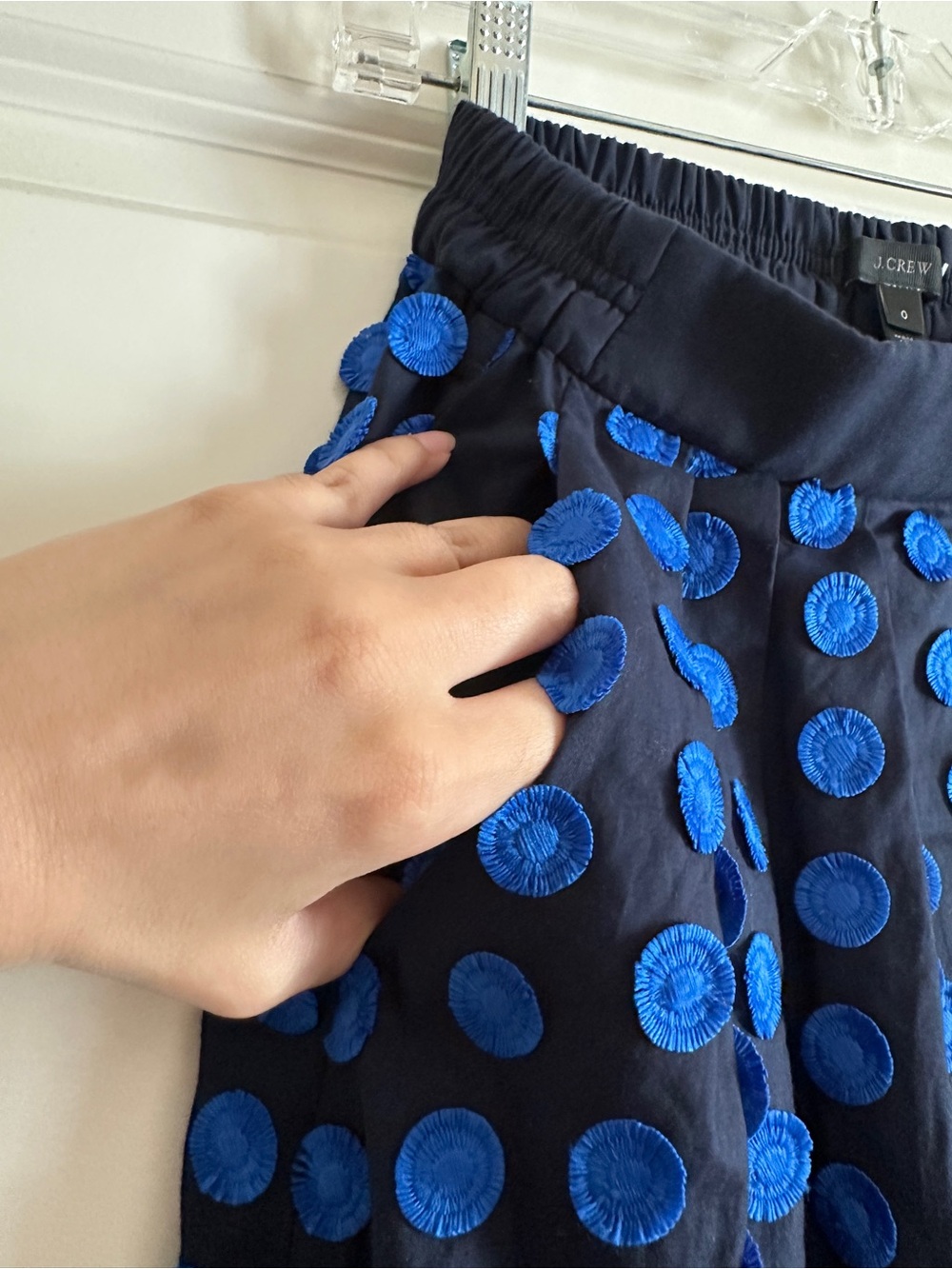 Midi skirt in fringe dot - Picture 6 of 10